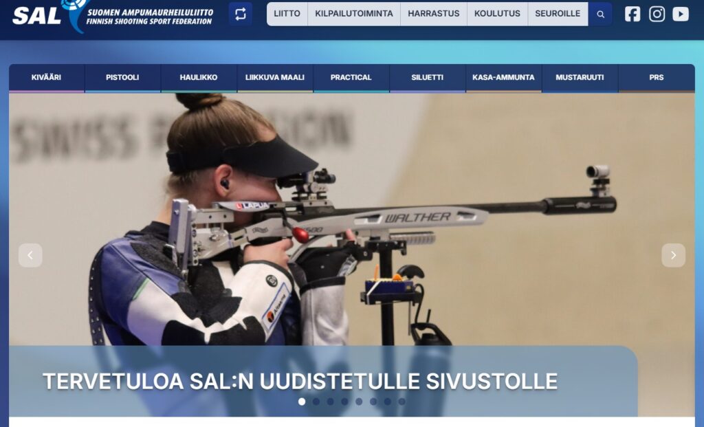 Uudet verkkosivut avattu