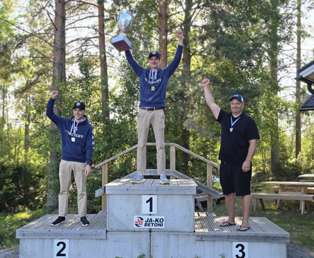 Hanni ja Wadstein Compak Sportingin mestareiksi Pietarsaaressa