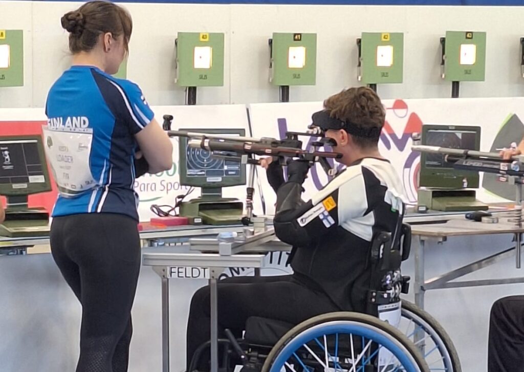 Para-ampumaurheilun maailmancup: Feldt SE-tuloksella 33:s