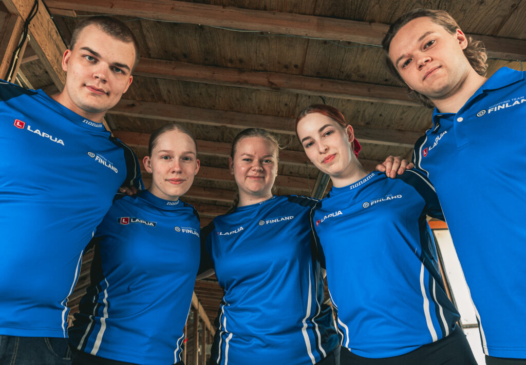 Henri Karlsson, Aino Vaittinen, Ida Heikkilä, Jenni Seikkula, Aaro Vuorimaa